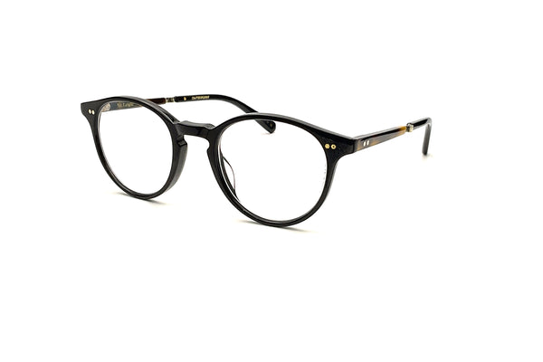 Mr. Leight - Marmont C. (Black-Yellowjacket Tortoise-White Gold)