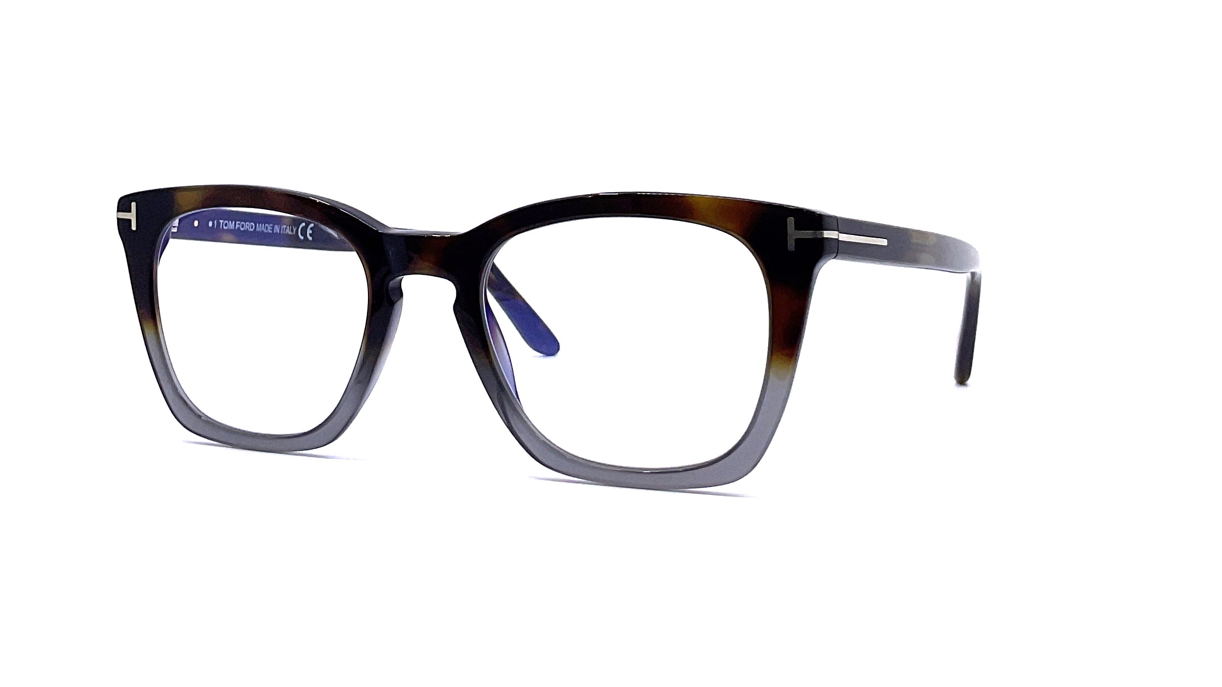 Tom Ford - Blue Block Square Opticals TF5736-D-B (Tortoise