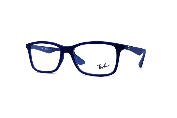 Ray-Ban - RB7047 Optics [Large] (Matte Transparent Blue)