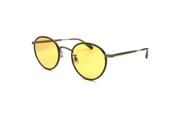Garrett Leight - Wilson Sun (Olive-Pewter | Semi-Flat Pure Maple)