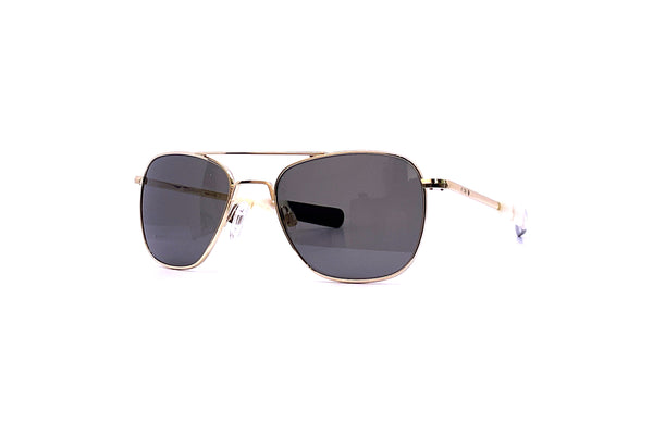 Randolph - Aviator Small 50th Anniversary (23k Gold | American Gray)