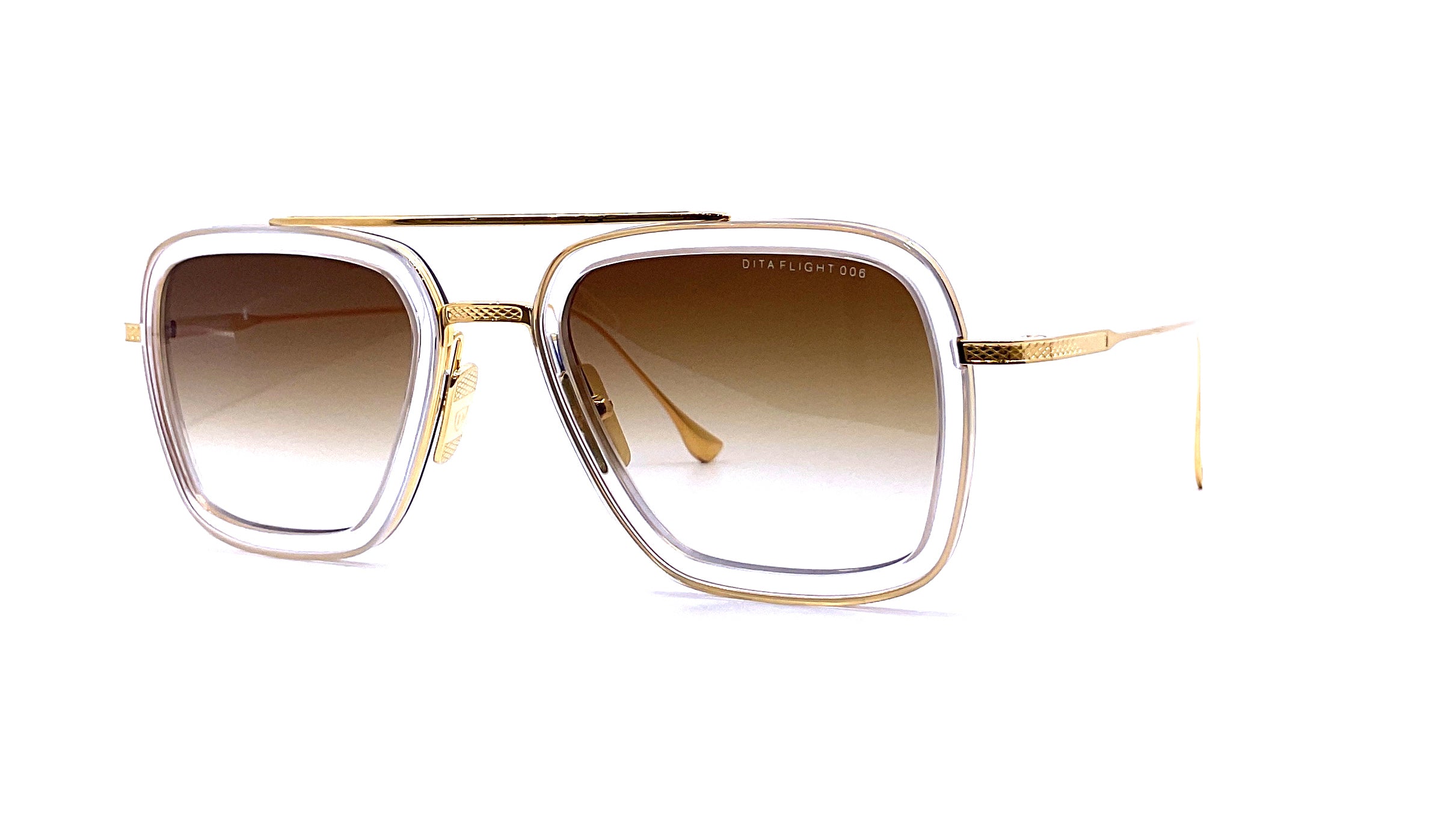 Dita - Flight .006 (Clear Crystal/Yellow Gold) – Good See Co.