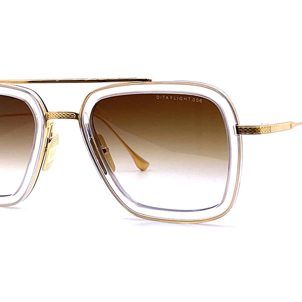 Dita - Flight .006 (Clear Crystal/Yellow Gold) – Good See Co.