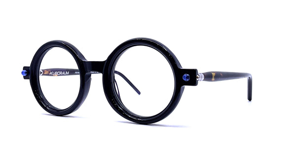 Kuboraum - Mask P1 (Black Shine/Dark Tortoise)