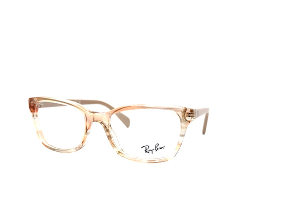 Ray-Ban - RB 1591 Optics Kids (Polished Brown Striped Multicolor | Clear)