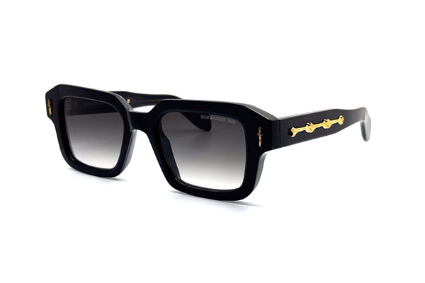Cutler and Gross x The Great Frog - Bones Link Rectangle Sunglasses (Black)
