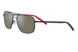 Serengeti - Tellaro (Shiny Black with Red Inside Temple Tips)