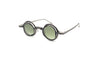 Rigards - RG1912CU (Antique Gray | Green Gradient) + Sun Clip (Black)