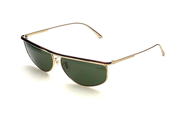 Oliver Peoples x Khaite - 1986C (Gold/Dark Mahogany)