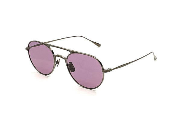 Garrett Leight - Benny J (Obsidian | Semi-Flat Pure Violet)