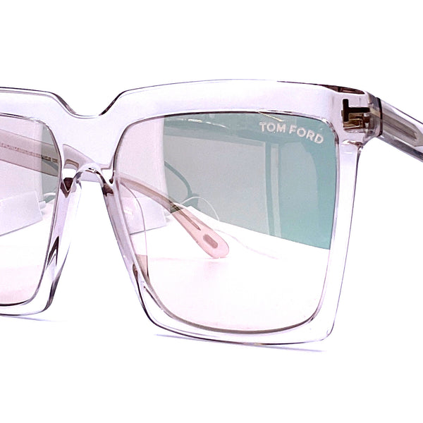 じゅじゅページ　2点　foundation pink + mirror Clear Pink Glasses Frames With Cateye Shape