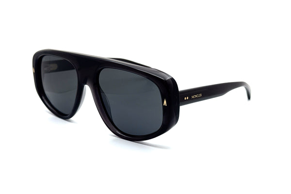Moncler - Auron ME 6035U (Shiny Transparent Dark Grey)