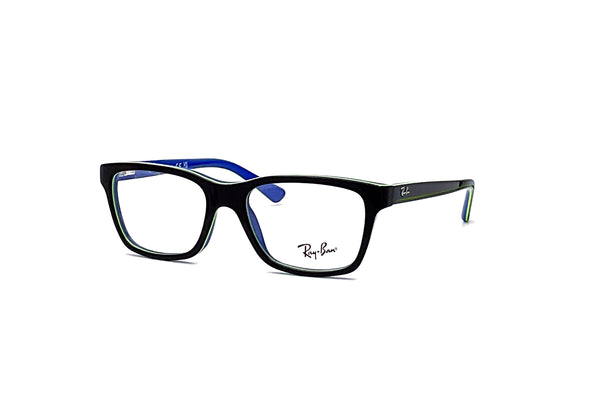 Ray-Ban - RB1536 Optics Kids (Polished Dark Grey On Blue)