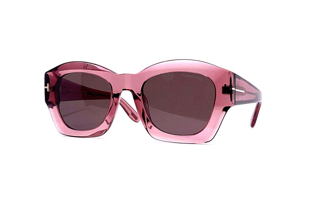 NEW Tom Ford TF1083 72E Sunglasses GUILLIANA Transparent Pink 52mm Authentic Tom Ford Guilliana Sunglasses TF1083 72E Transparent Pink  main image 4