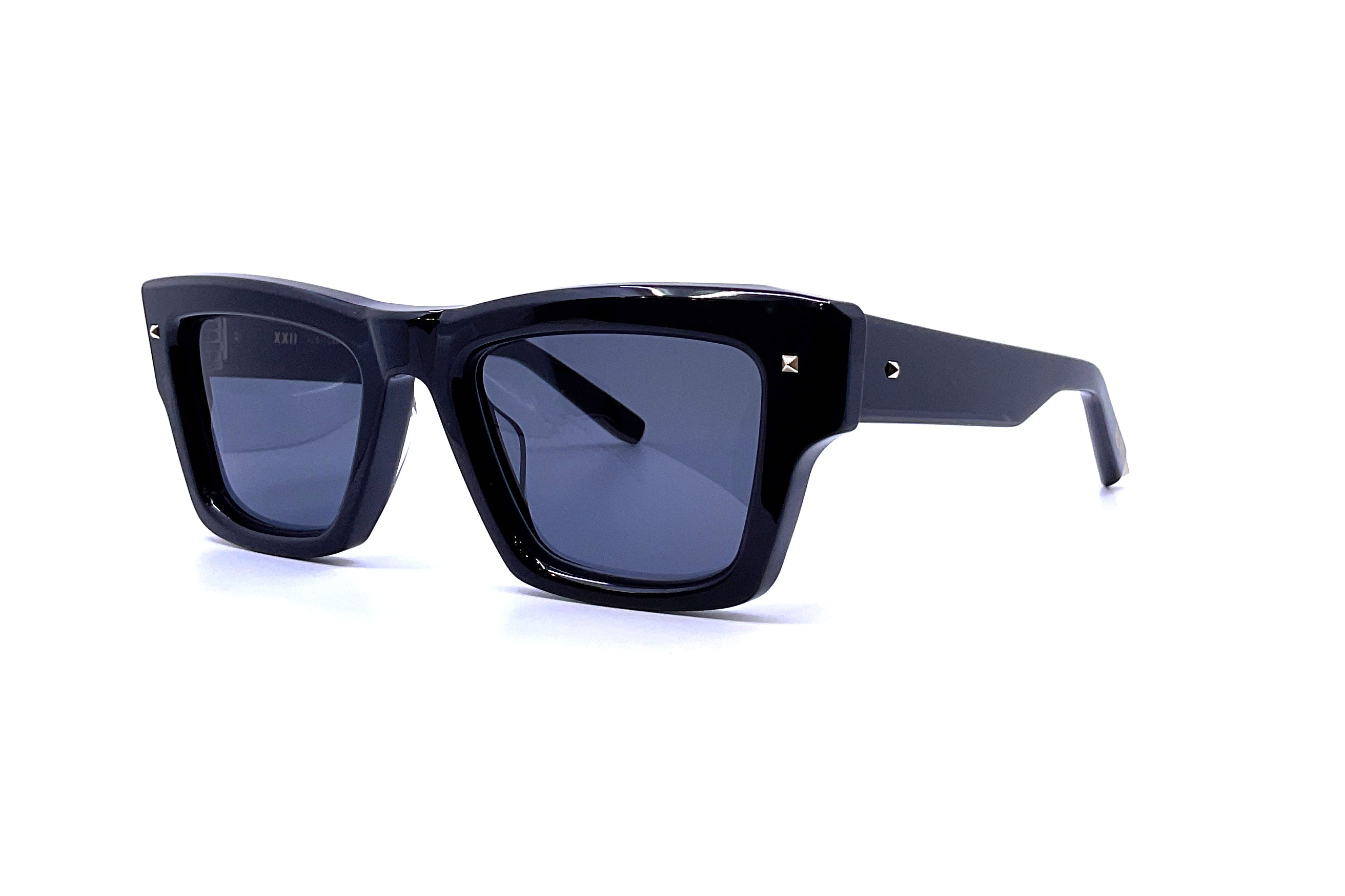 Valentino V-DUE VLS 103A Black Cat-Eye Sunglasses - US