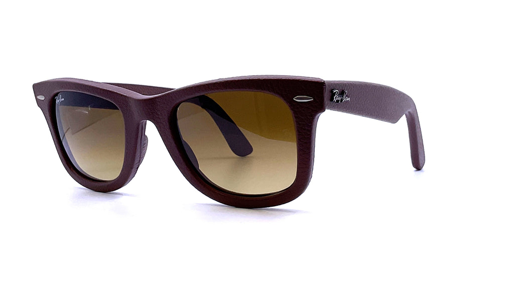 Ray Ban Wayfarer Genuine Leather Large 116985 Good See Co