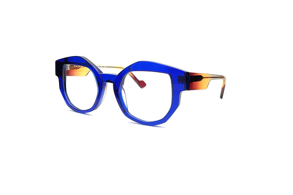 FACE A FACE - Framed 1 (Ultra Blue Transparent)