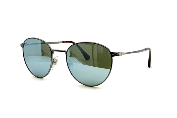 Persol - 2445-S [52] (Gunmetal/Light Green/Mirror Silver)
