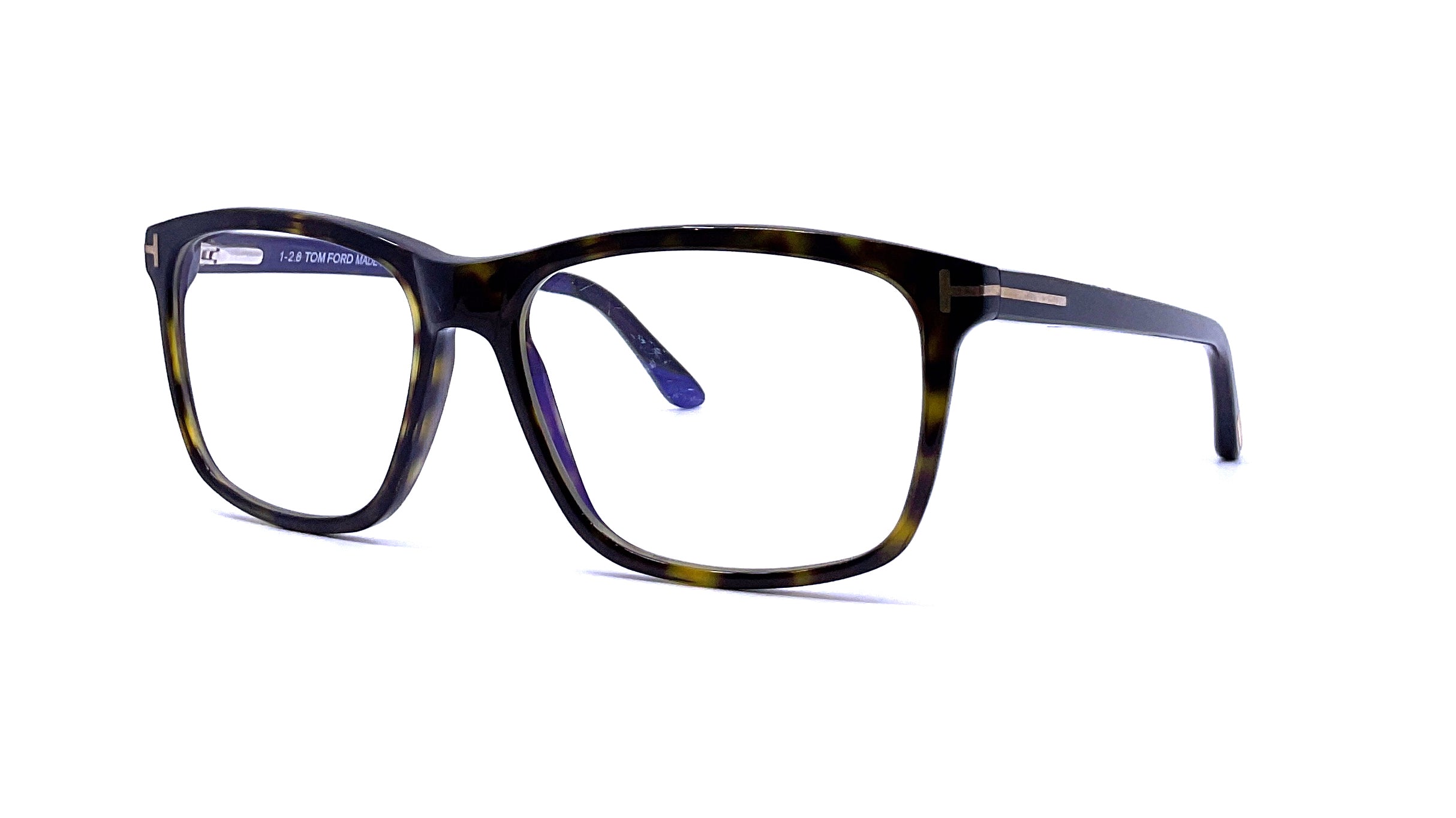 Tom Ford - Blue Block Square Opticals TF5479-B (Dark Havana