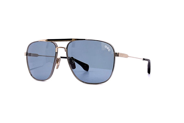 Hoorsenbuhs Sunglasses - Model XI (Gunmetal/White Gold/Black)