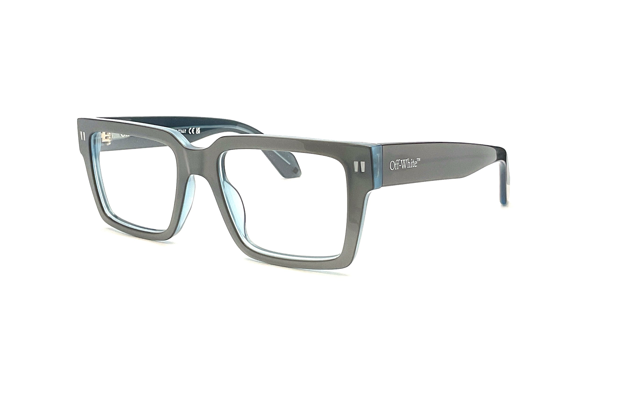 メガネ Off-White Off White - OPTICAL STYLE 44 - silver Off White OPTICAL STYLE 15 white eyeglasses