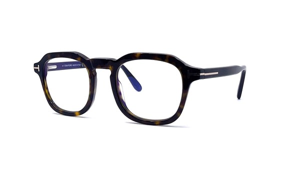 Tom Ford - Blue Block Round Opticals TF5836-B (ECO 052)