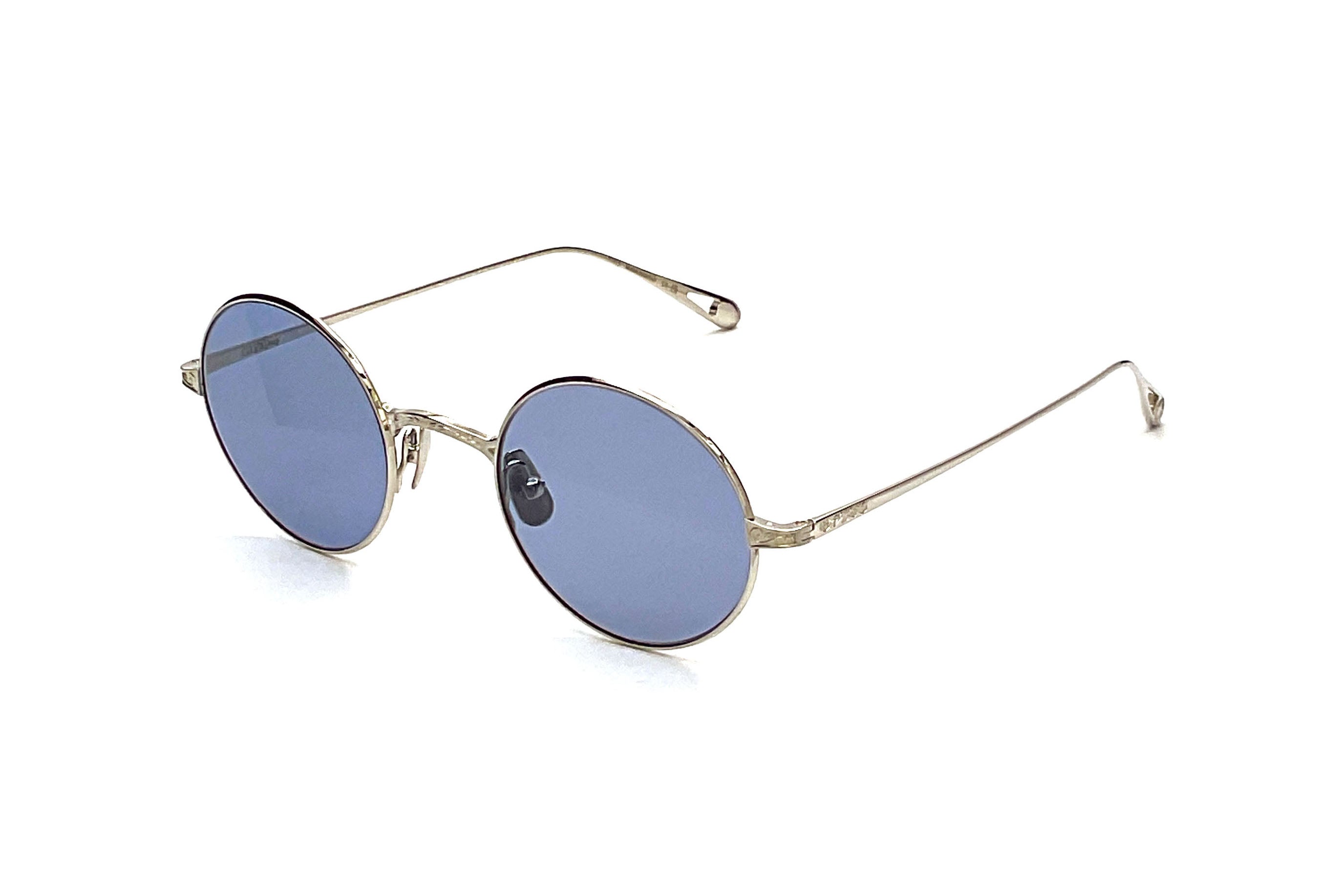 Garrett Leight - GLCO x Ozzy Sun - (Platinum | Semi-Flat Indigo