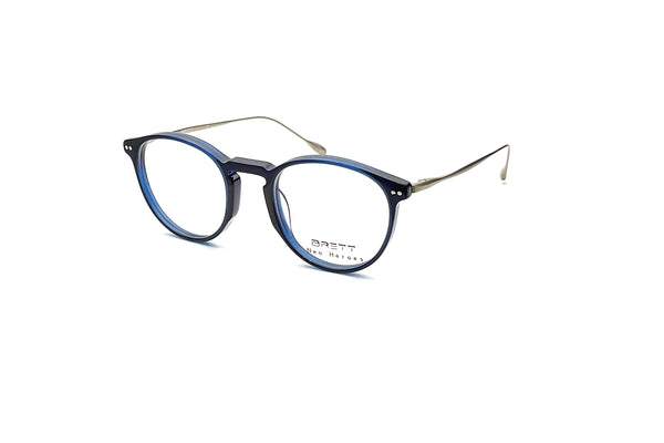 BRETT Eyewear - Small Miles (Blue/Silver)