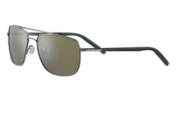 Serengeti - Tellaro (Shiny Gunmetal with Black Temples and Grey inside Temple Tips)