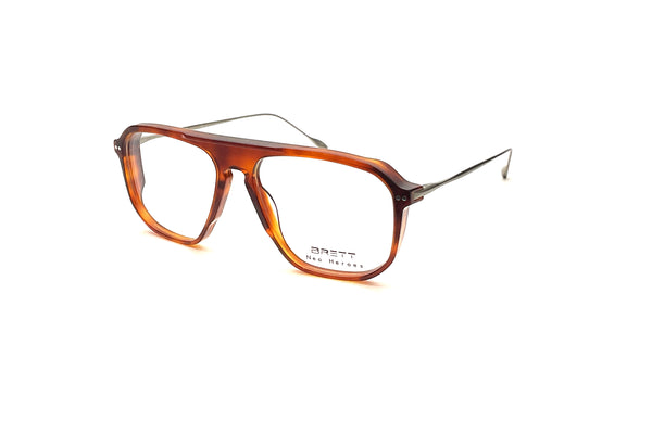 BRETT Eyewear - Tony (Honey Tortoise/Silver)