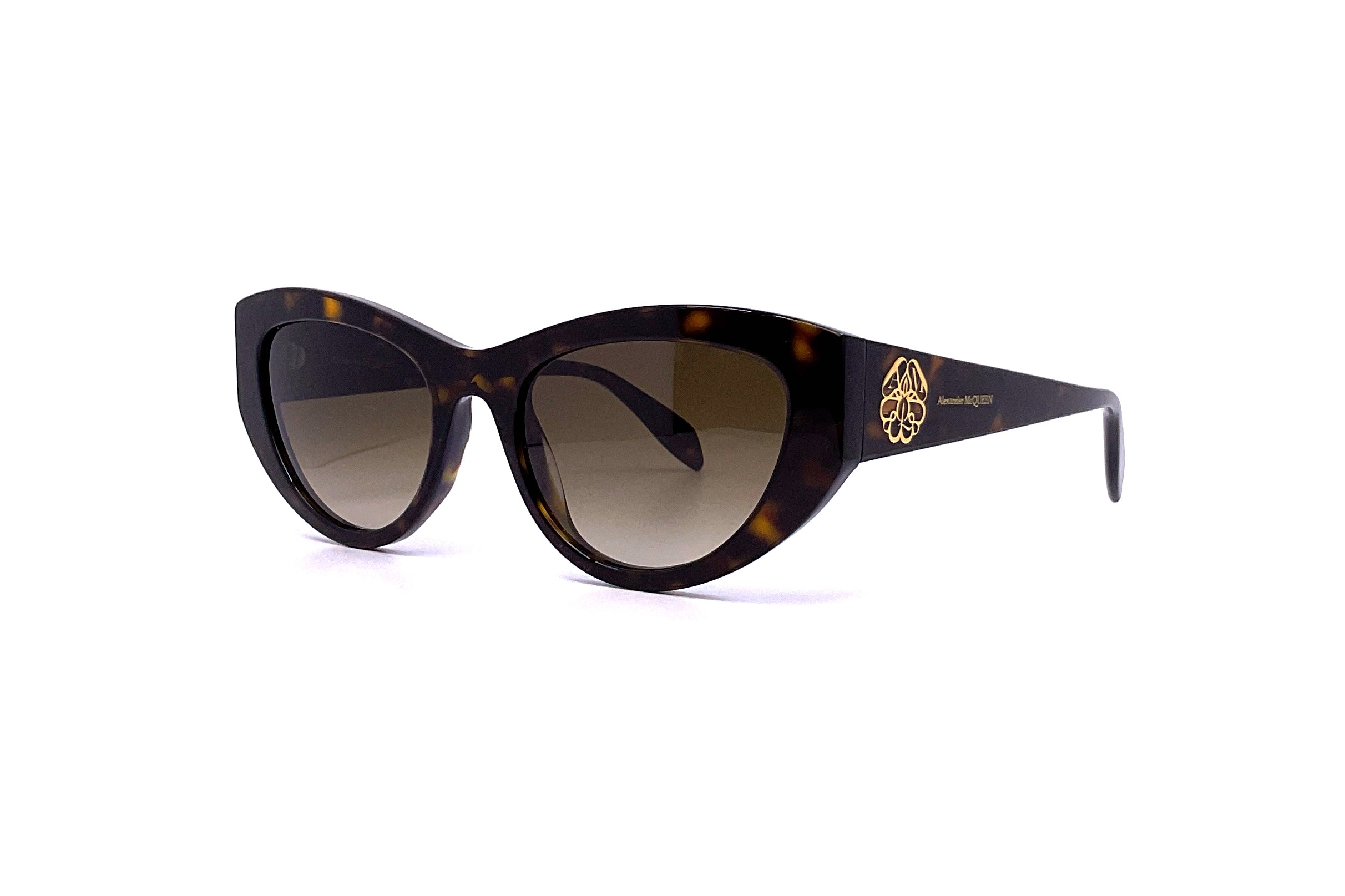 ALEXANDER MCQUEEN オハルフレムサンクラス AM0494SA 002 Amazon.com: Alexander McQueen Square/Rectangle Sunglasses