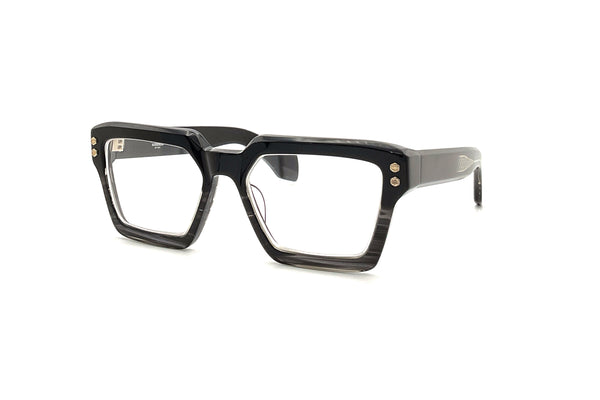 Hoorsenbuhs Eyeglasses - Model X (Black/Grey Tortoise Fade)
