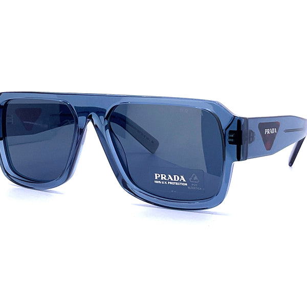 トップス prada blue border Prada Men's Poplin Zip-Up Overshirt | Neiman Marcus