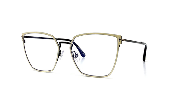 Tom Ford - Blue Block Soft Square Opticals TF5574-B (021)