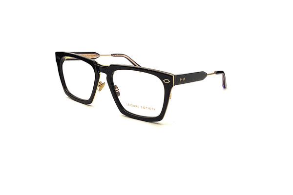 Leisure Society - Lugano (Black Tortoise/18k Rose Gold)