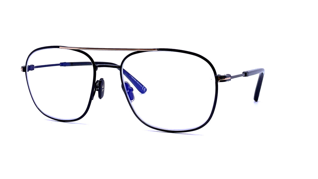 Tom Ford - Blue Block Navigator Opticals TF5830-B (Satin Black