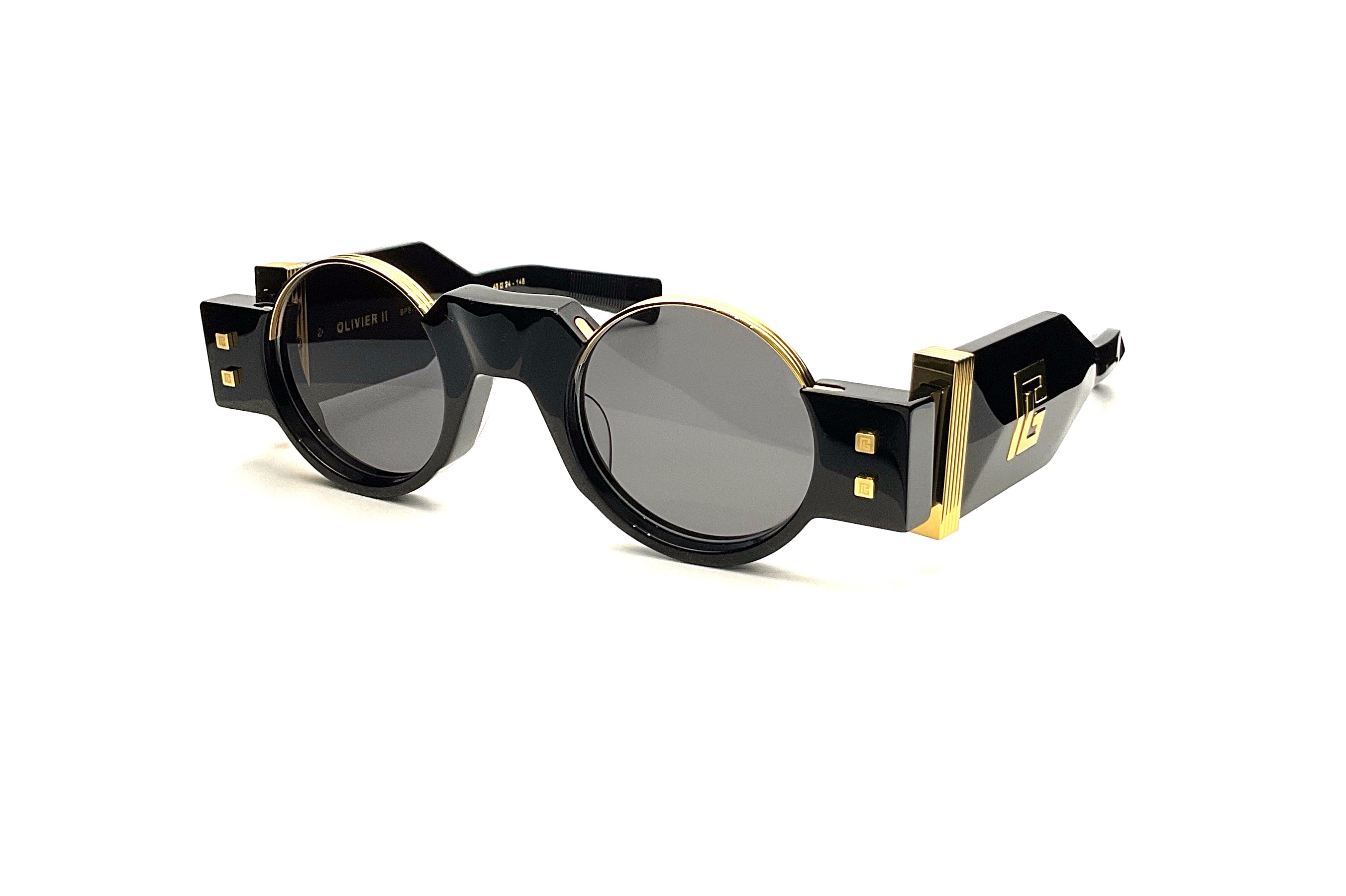 Balmain - Olivier II (Black | 18k Gold) – Good See Co.