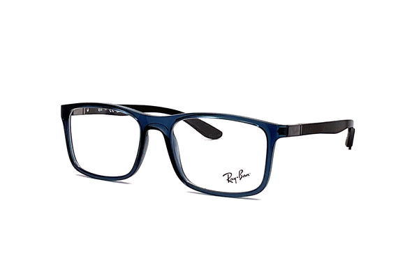 Ray-Ban - RB8908 (Polished Transparent Blue)