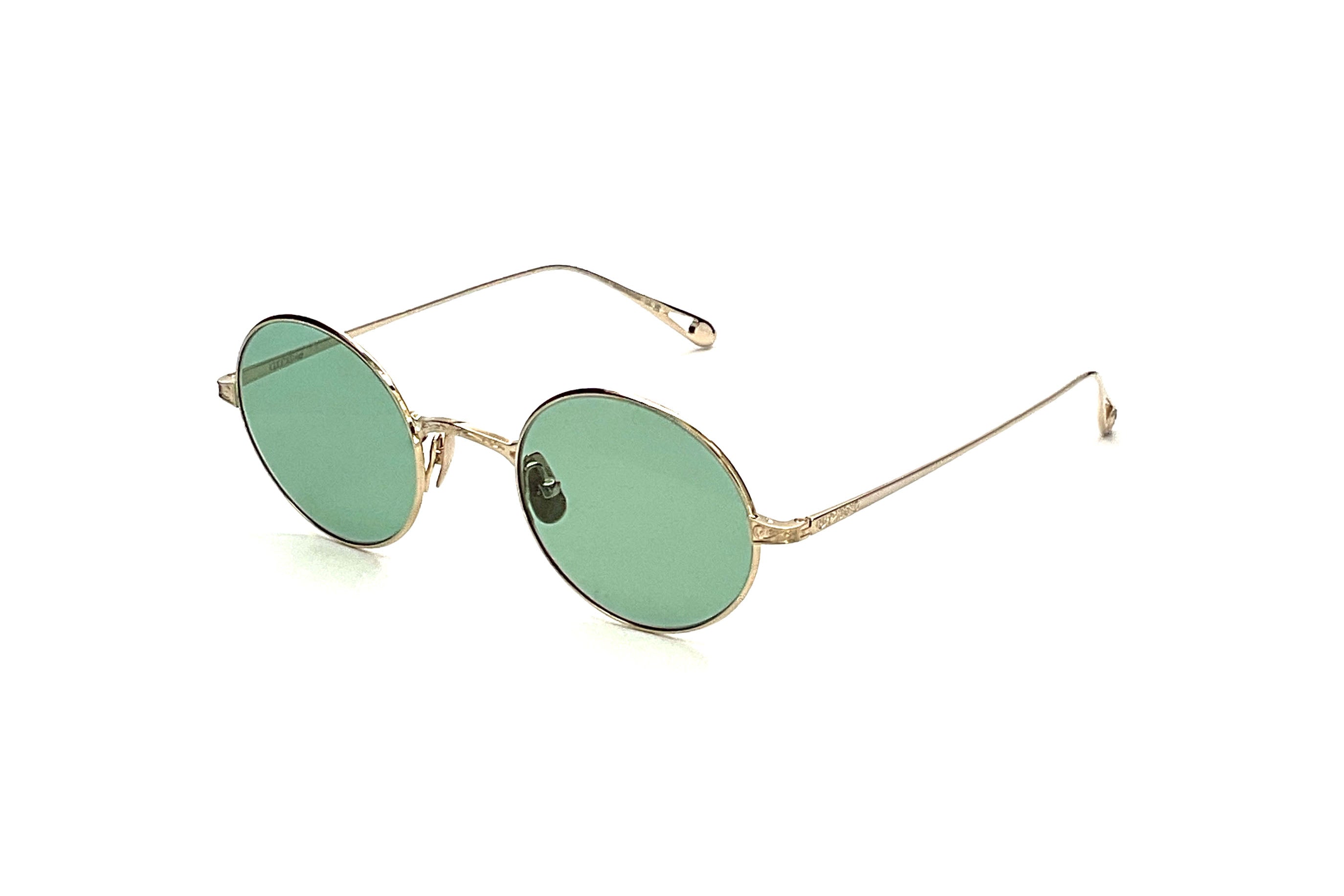Garrett Leight - GLCO x Ozzy Sun - (12K White Gold | Semi-Flat