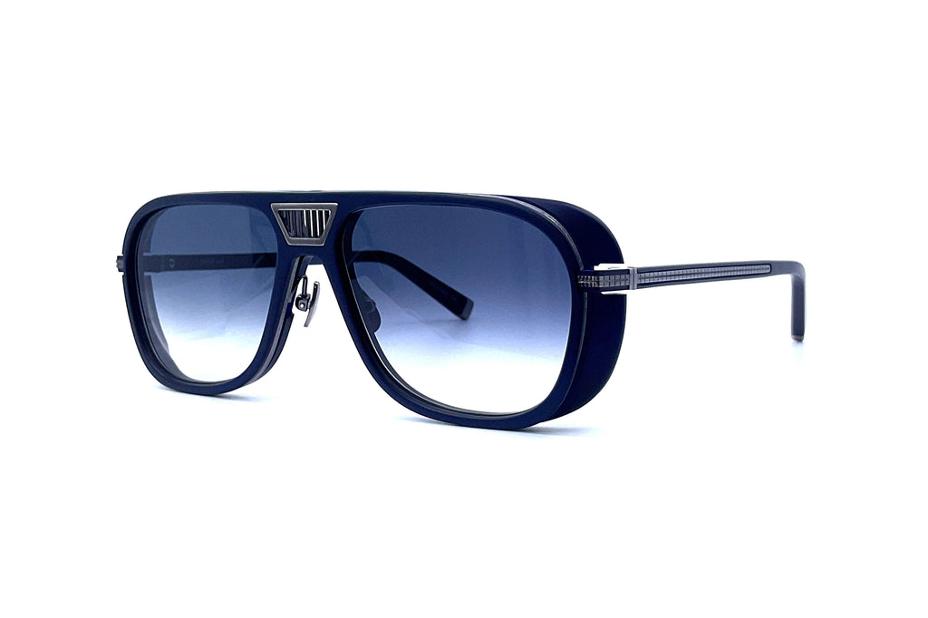 Matsuda - M3023 V2 [55] (Antique Silver/Matte Navy) – Good See Co.