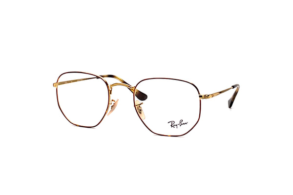 Ray-Ban - Hexagonal Optics (Polished Havana On Gold)