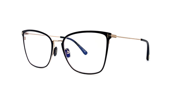 Tom Ford - Blue Block Soft Butterfly Opticals TF5839 (001)