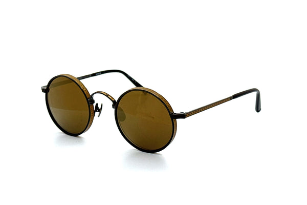 Matsuda - M3100 (Black/Matte Gold | Gold Mirror)