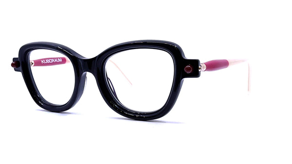 Kuboraum - Mask P5 (Black Shine/Crimson/Sandwhite)