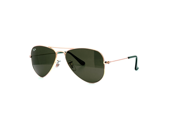 Ray-Ban - Aviator Kids (Arista Gold | Green Mirror)
