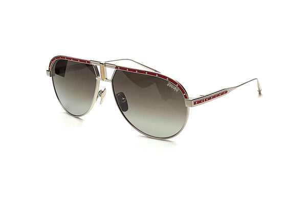 Monza Life Eyewear - Pista (Matte Silver/Red)