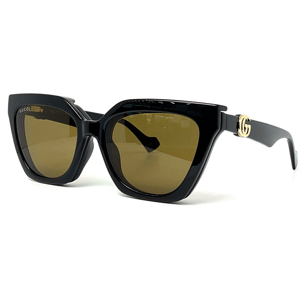 GUCCI キャットアイフレムクリッフオンサンクラス GG1542S 001BW Gucci - GG1542S (001) + Clip On – Good See Co.