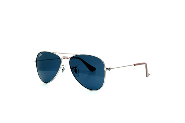 Ray-Ban - Aviator Kids [50] (Silver | Dark Blue)