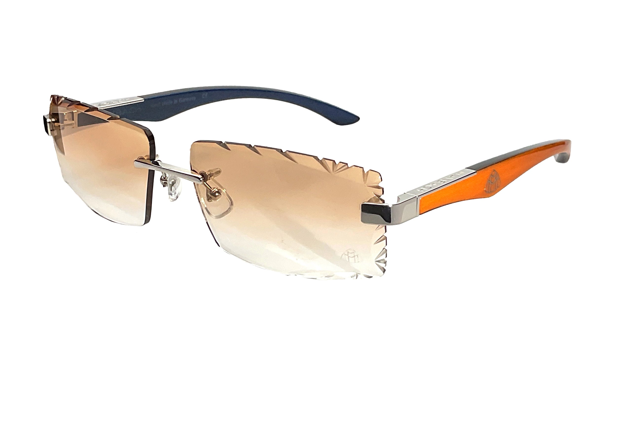 サングラス MAYBACH Maybach Eyewear - THE DRIVE I - palladium plated Maybach Eyewear - The Artist III (P-WCV-Z25 | PEACH GRADIENT