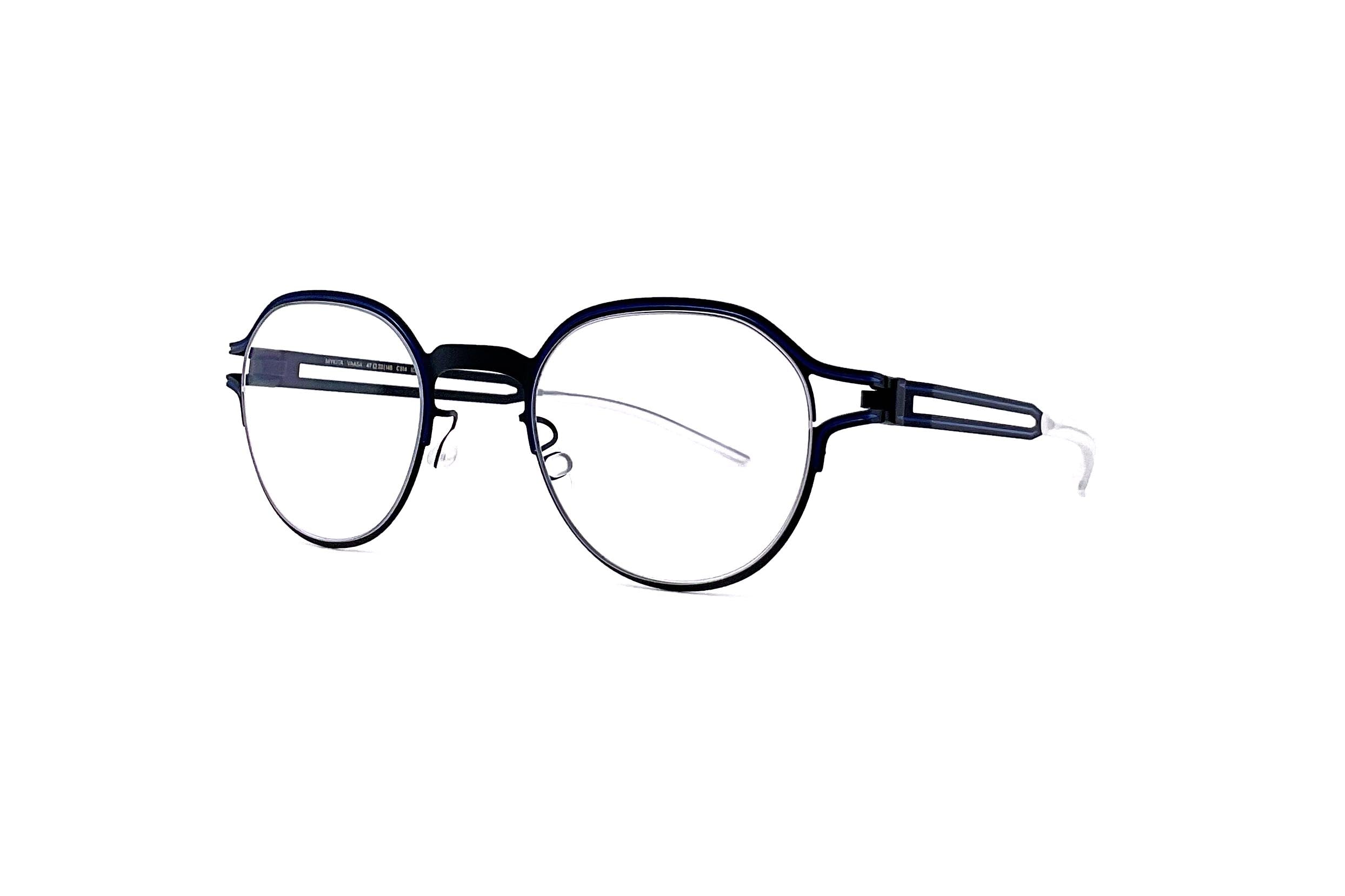 サングラス Mykita Mykita - VAASA - 514 indigo yale blue Mykita Vaasa 514 Optical Frame Indigo and Yale Blue - eye-oo.com